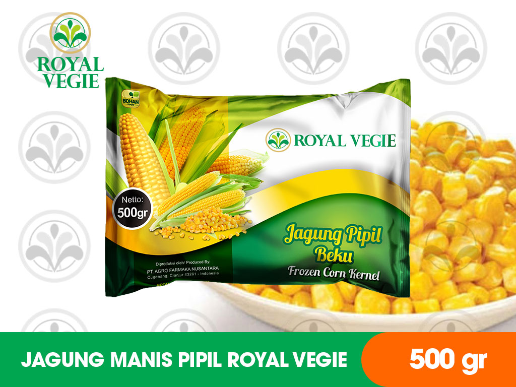Jagung Manis Pipil Beku Royal Vegie Pillow 500 gr