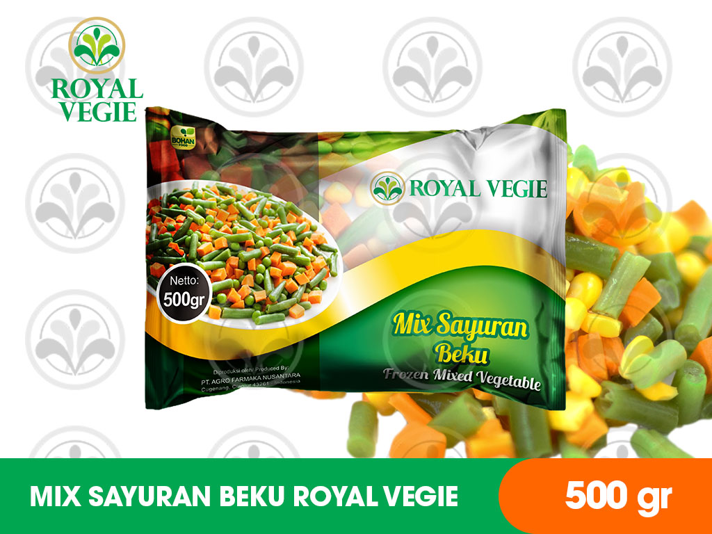 Mix Sayur Beku Royal Vegie Pillow 500 gr