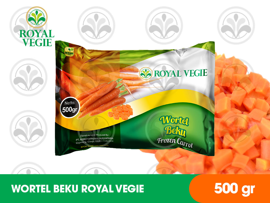Wortel Beku Royal Vegie Pillow 500 gr
